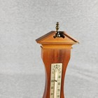 Vintage Swift   Anderson England Wall Barometer Thermometer Wood Case