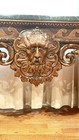 Elaborately Carved 18th Century Console Table With Marble Top Antique