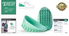 Shock-absorbing Heel Cups For Sever s Disease   Heel Pain - 1 Pair  Green