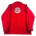 Vintage Order Of The Arrow Boy Scouts Of America Red Wool Jacket W  Patches