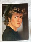 Wham  George Michael Pinup   Clipping From 80   s Teen Magazine 