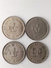  3  1960 Queen Elizabeth The 2nd  1 And  1  1954 50   Coin Hong Kong