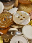 250 Buttons - Mostly Vintage From Estate Collection -  27