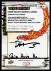 2022 Upper Deck Marvel Beginnings The Thing Sketch Diver Shin  shin Hyun Ho  1 1