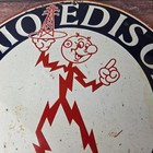 Vintage Ohio Edison Company Porcelain Sign -  Advertising Electric Service Sign
