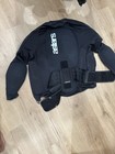 Alpinestars Sequence Motocross Protection Jacket Long Sleeve Black Size Large 