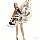 Moth Wings Costume Halloween Butterfly Wings Cape Shawl Fun World