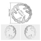 Front Brake Disc Rotor For Honda Cr125 Cr250 1995-2007 Crf250r Crf450r 2004-2014