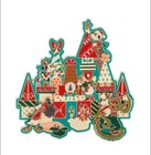 2022 Disney Parks Christmas Holidays Mickey Mouse   Friends Jumbo Pin New In Box