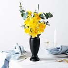 Cemetery Vase  Resin Grave Vase Memorial Flowers Vases 2pcs  Black