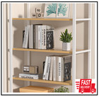 Bookends 4 Pieces  Modern Metal Bookends For Shelves  Black Tree Book Ends For B