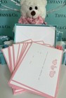 Tiffany co Baby Girl Cards Birth Announcement Envelopes 15 Count 4 5   x6    Nib