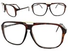 Classic Vintage Retro Hip Hop Nerd Geek Clear Lens Eye Glasses Tortoise Frame