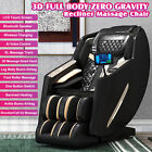 3d Full Body Massage Chair Zero Gravity Shaitsu Recliner Sl-track Heat Ai Voice