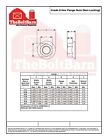 1 2 -13 Grade 8 Smooth Hex Flange Nuts Coarse Black Phos   Oil  pick Qty 