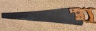 Vintage Hand Painted Folk Art Saw Blade Farm Scenery By Marlene