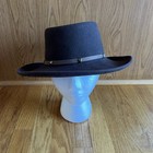 Vintage Golden Gate Hat Co Wool Fedora Size Small Felt Western Rawhide Cowboy