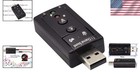 Virtual 7 1 Channel Usb Sound Card With 3 5mm Ports And Xear 3d Software