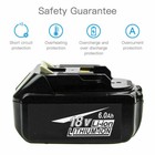 18vlot For Makita Bl1850b-2 18v Lxt Lithium-ion 6ah Battery Bl1850 Bl1860 Bl1830