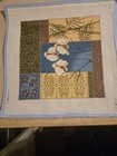 Jp Needlepoint Orchid   Bamboo Patchwork  Needlepoint Canvas 12x12