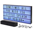 - Xxl Letter Board 24  X 12  - 3 Modes Light Box Light Up Letter 12 x24  - Rgb