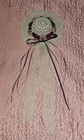 Vintage 1980s Crocheted Doily Hat