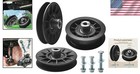 Heavy-duty V-groove And Flat Idler Pulley Set Compatible With Husqvarna Mowers