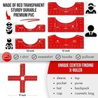 Tshirt Ruler Guide For Vinyl Alignment  T Shirt Ruler Guide For Heat Press Shirt