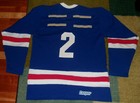Rare Authentic Cooper Vintage 1980s Rochester Americans amerks Blue Jersey M Ahl