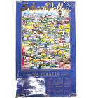 Silicon Valley Dead Tech 1995 Vtg Alantec Poster Calendar Apple Microsoft Ibm