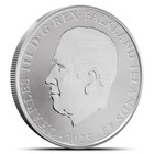 2025 Falkland Islands King Penguin 1oz 999 Silver Reverse Proof Coin Mintage 500