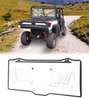 Vented Rear Window Compatible With Polaris Ranger Xp 1000 crew 2017-2025  Clear