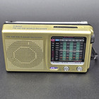 Shortwave Radio Am fm Mw Sw 9 Band World Receiver Mw sw1-7 Portable Tested