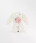 Shyly Embraces Peony Bonnie Rabbit Plush Toy Soothes Doll