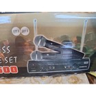 Pyle Dual Wireless Handheld Karaoke Microphone System- Used Once- Excellent