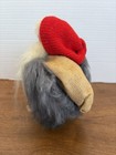 Vintage Christmas Ljungstroms Sweden Bearded Santa Gnome Wooden Fur Folk Art