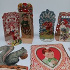 Vintage Valentine Cards Lot  10  Children s Classroom Exchange Signed
