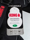 Kong Ultra Durable Dog Harness Black Large Waste Bag Pocket