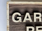 Gardiner s Resort Arizona Wood Man Cave Wall Deco Sign - Formerly Tennis Ranch