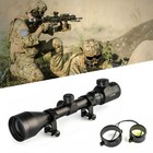 3-9x50 E Rifle Scope Mil-dot Illuminated Red   Green Hunting Optical Scope