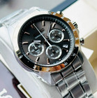 Seiko Spirit Sbtr026 Chronograph Brown Dial Stainless Steel Men s Watch