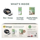 Purina Tidy Cats Breeze Litter Box System Starter Kit  Includes Litter Box