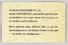 Bob Dylan   Eric Clapton     Rare Vintage Original Rotterdam 1978 Concert Ticket