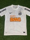 Santos 2012 13 Home Neymar Jr  11 Retro Soccer Football Shirt Jersey White L