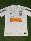 Santos 2012 13 Home Neymar Jr  11 Retro Soccer Football Shirt Jersey White S