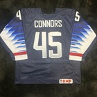 Kenny Connors - Game Worn Used Hockey Jersey - Nhl Usa Ontario Reign La Kings