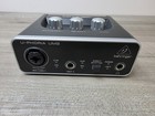 Behringer U-phoria Um2 Usb Audio Interface Xlr 1 4  In Rca Out Phantom Power