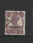 Kuwait  60  1945  1 2a   King George Vi Overprint   F-vf  Used  B