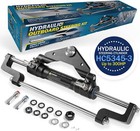 For Seastar Hc5345-3 Front Mount Hydraulic Outboard Steering Cylinder Ram 300hp