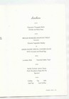 Union Pacific Railroad Lunch Menu 1975 Congressional Inspection Tour